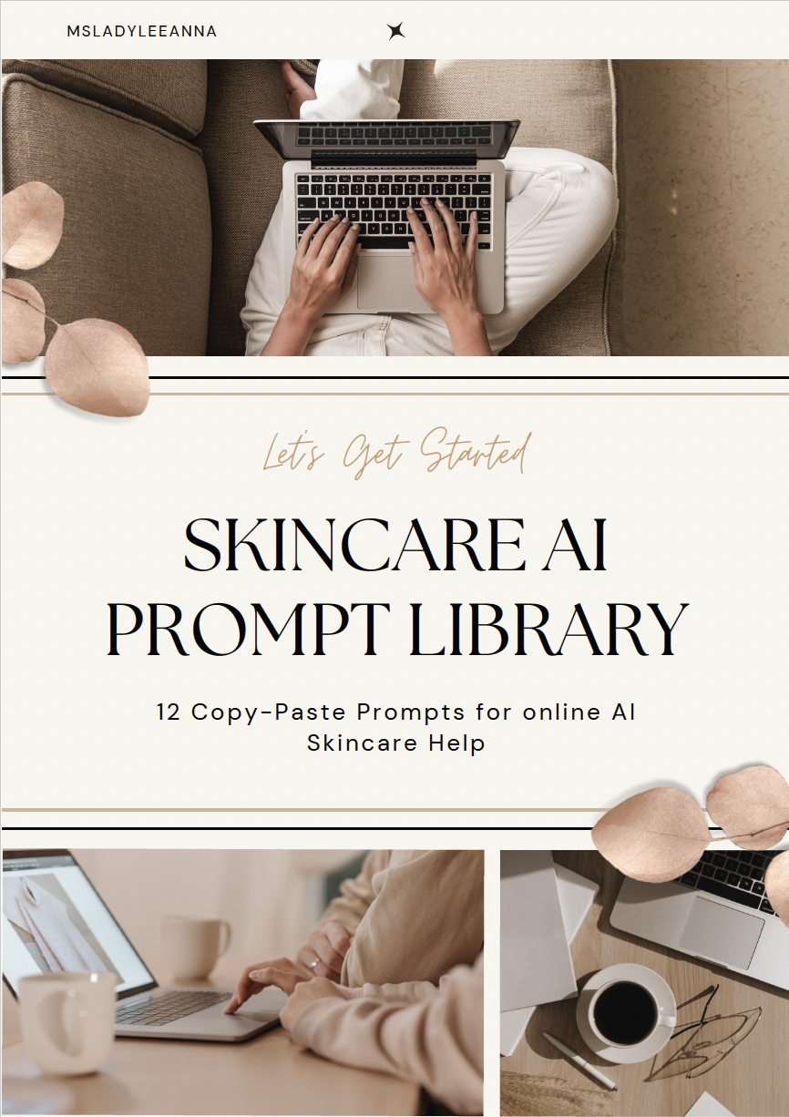 Skincare AI prompt library for perimenopausal women — 12 expert copy-paste prompts for hormonal skin changes